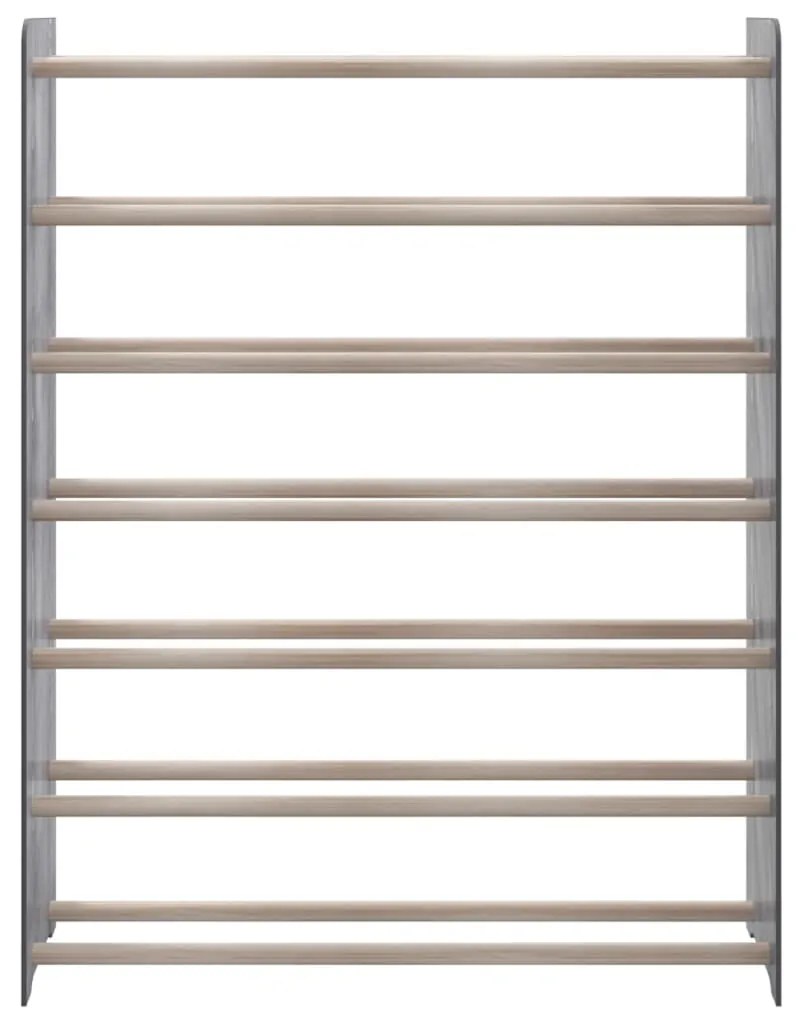 Sapateira 90x24x117 cm derivados de madeira cinzento