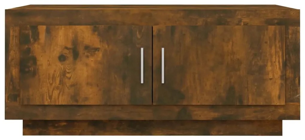 Mesa de centro 102x50x45 cm derivados madeira carvalho fumado
