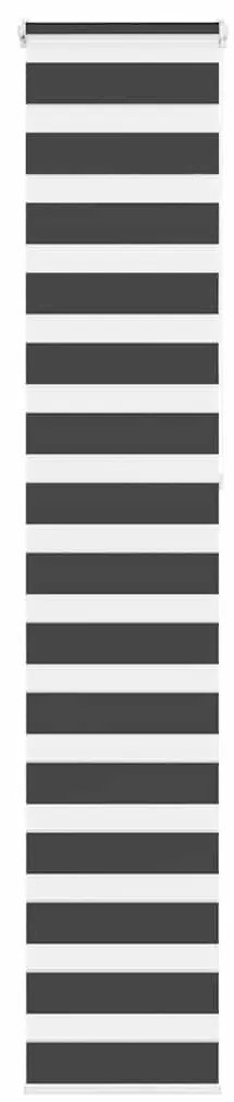 Cortina de zebra 40x230 cm largura do tecido 35,9 cm poliéster