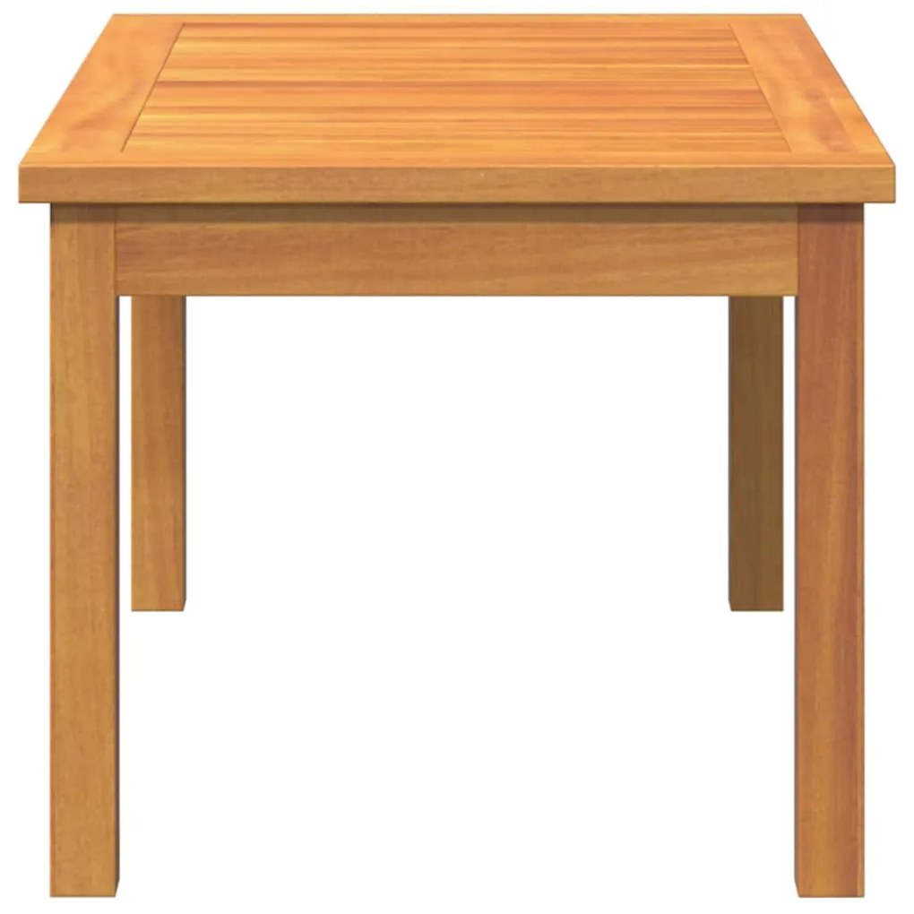 Mesa de Café vidaXL 75x40x38 cm Madeira de Acácia Sólida