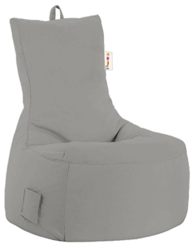 Pufe de Jardim Diamond – Cinza Fumo – 60x90x35 cm | Tribo Home