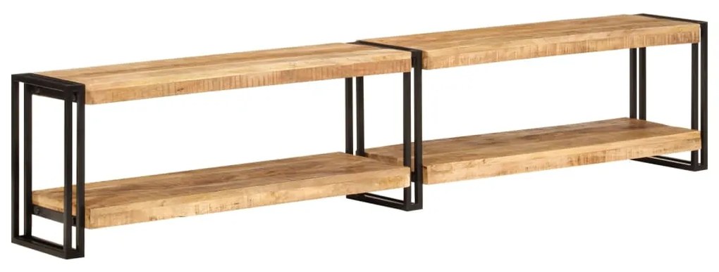 vidaXL Móvel de TV 200x30x40 cm madeira de mangueira maciça