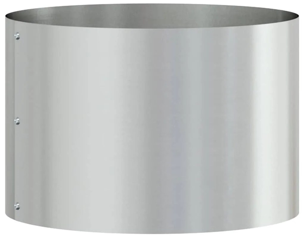 Conjunto de Vasos de Metal Cinza Galvanizado Metal galvanizado