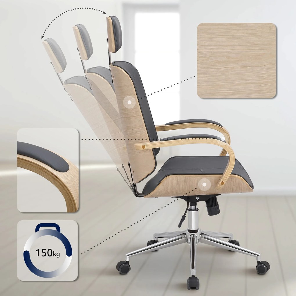 Cadeira de Escritório Dayton Cinzenta