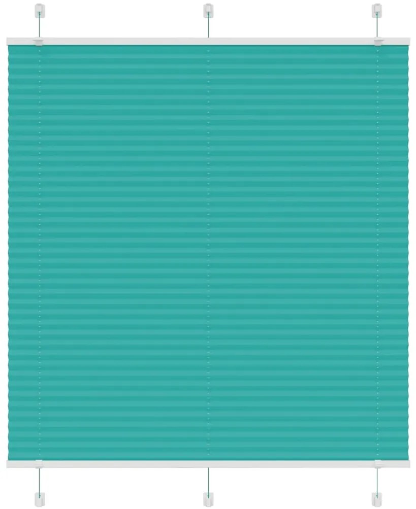 Plissado Cego Gasolina verde 115x150 cm Largura Tecido 114,4 cm