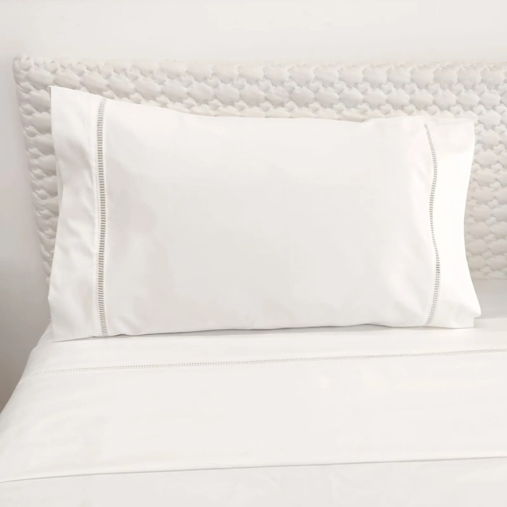 Conjunto de Lençóis Escadote Branco