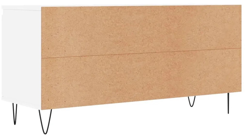 Móvel de TV 104x35x50 cm derivados de madeira branco