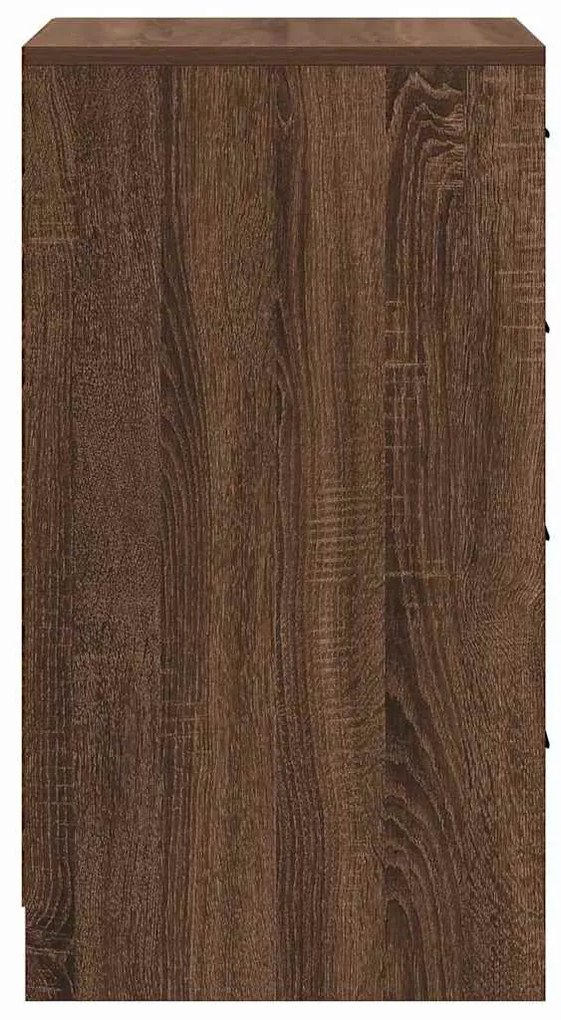 Buffet Carvalho Castanho 40x41x75 cm Madeira Engenheirada