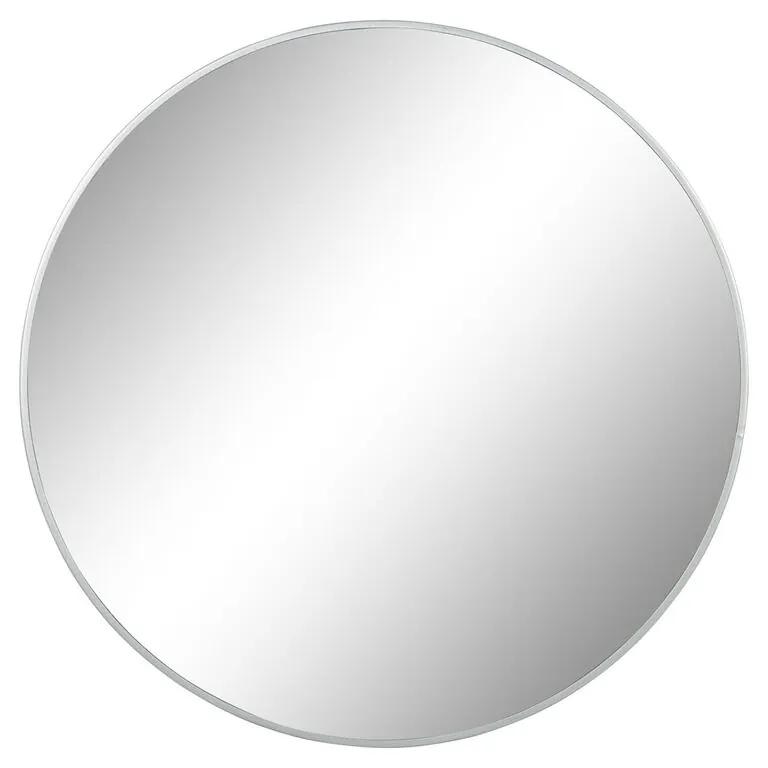 Espelho de Parede Dkd Home Decor Prateado Metal Cristal Moderno 100 X 2 X 100 cm