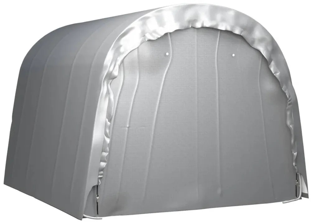 Tenda de armazenamento 300x300 cm aço cinzento