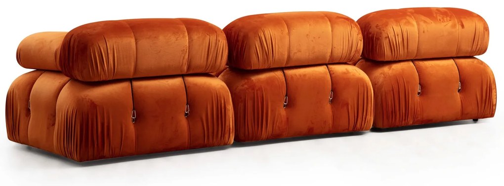 Sofá de Canto Bubble – Laranja – 288 cm x 190 cm