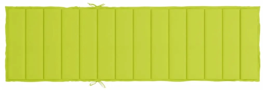Almofadão p/ espreguiçadeira tecido oxford verde brilhante