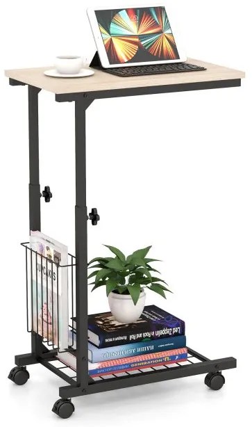 Mesa de console estreita de 120 cm de comprimento, mesa de entrada em mármore sintético - preta