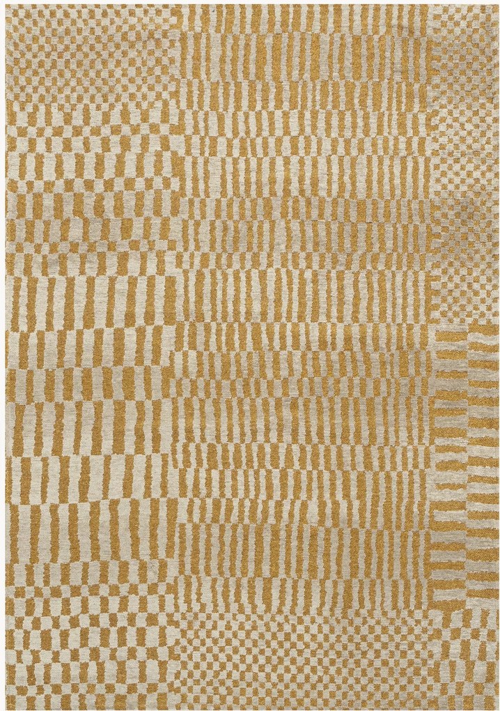 Tapete jacquard lavável para interior e exterior Berber