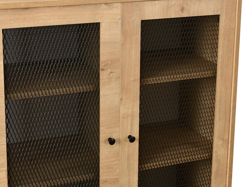 Aparador Wire – Carvalho – 40x90x110 cm