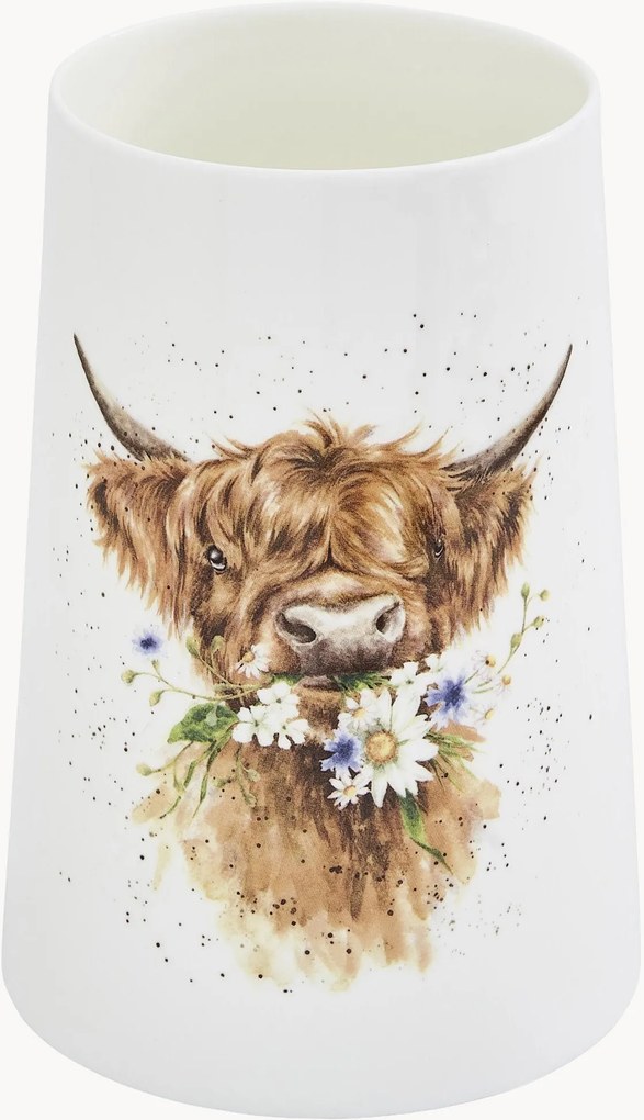 Jarra em porcelana Fine Bone China Daisy Coo Cow