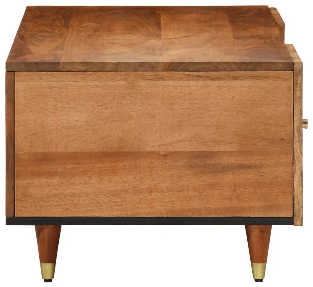 Mesa de centro 100x54x40 cm madeira de mangueira maciça