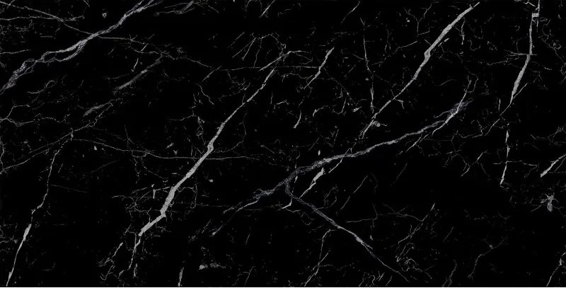 Mexen Simba Gres preto esmaltado retificado G1, azulejo de piso e parede 120 x 60 cm, alto brilho - TL210-120-060-00