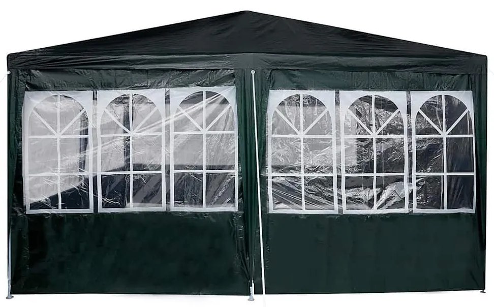 Tenda pra Festa 12 Lados Verdes 8x4 m PE