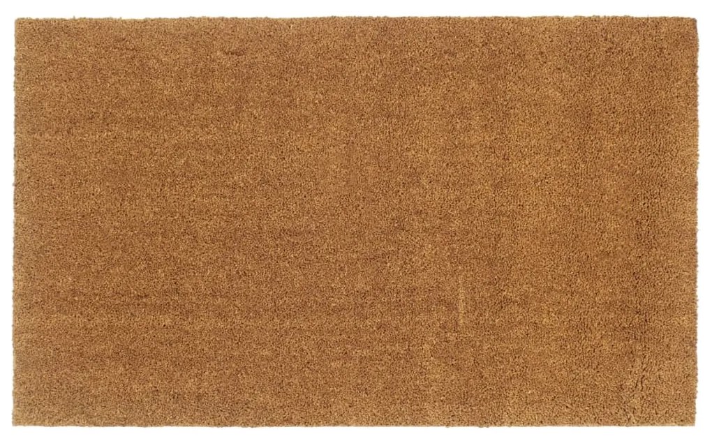 vidaXL Tapete de porta 90x150 cm fibra de coco tufada natural