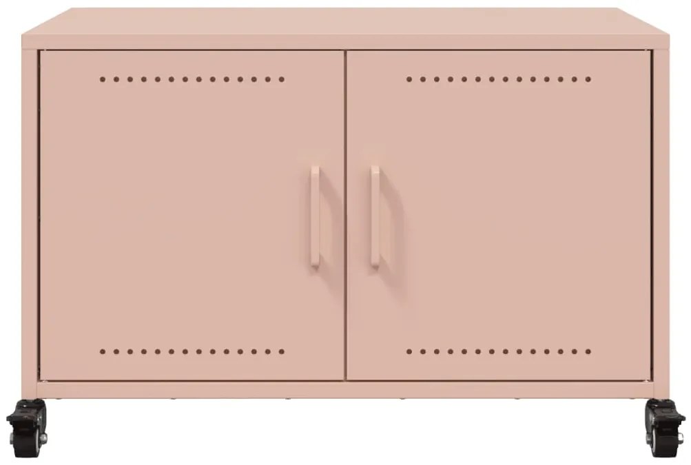 Móvel de TV 68x39x43,5 cm aço rosa