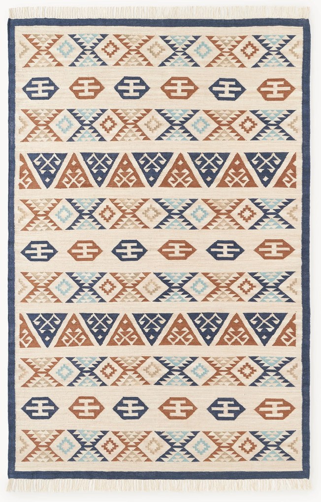 Tapete em lã artesanal Anisa