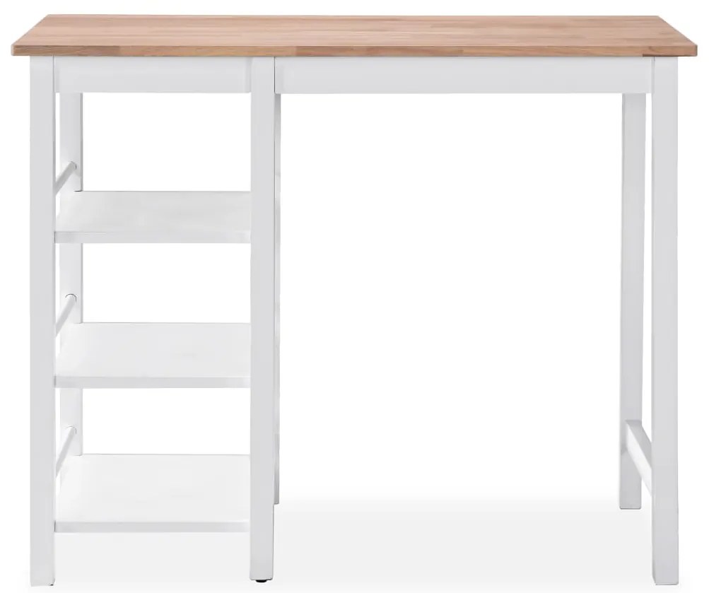 Conjunto de bar 3 pcs MDF branco
