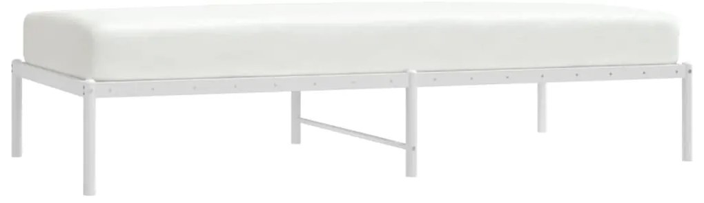 Estrutura de cama metal 90x190 cm branco