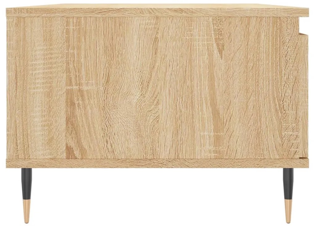 Mesa de centro 90x50x36,5 cm derivados madeira carvalho sonoma