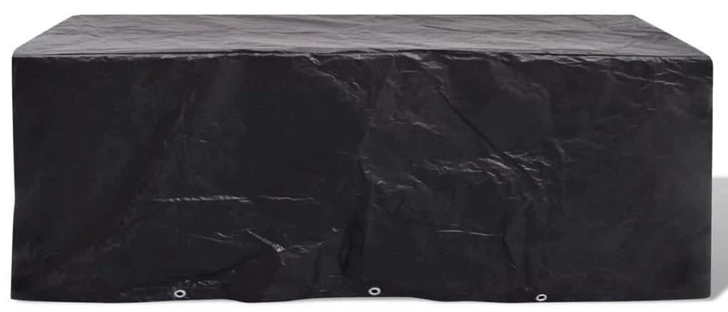 Conjunto capas p/ mobiliário jardim 2 pcs 10 ilhós 229x113 cm