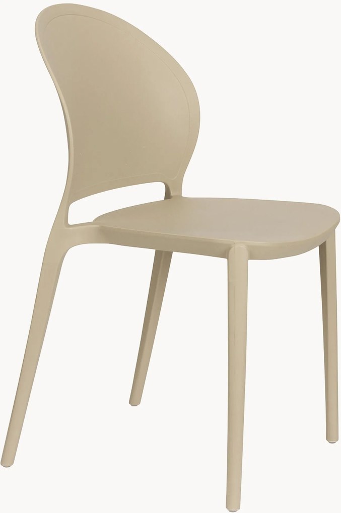 Cadeiras de jardim empilháveis Sjoerd, conjunto de 4