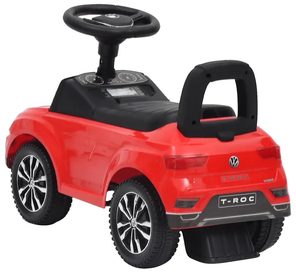 Carro de passeio Volkswagen T-Roc vermelho