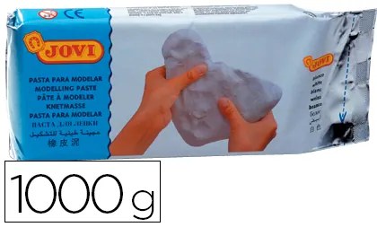 Pasta para Modelar Jovi 1000 gr Branco