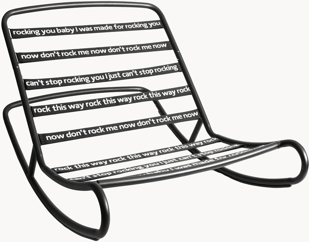 Cadeira de baloiço de jardim Rock'n Roll