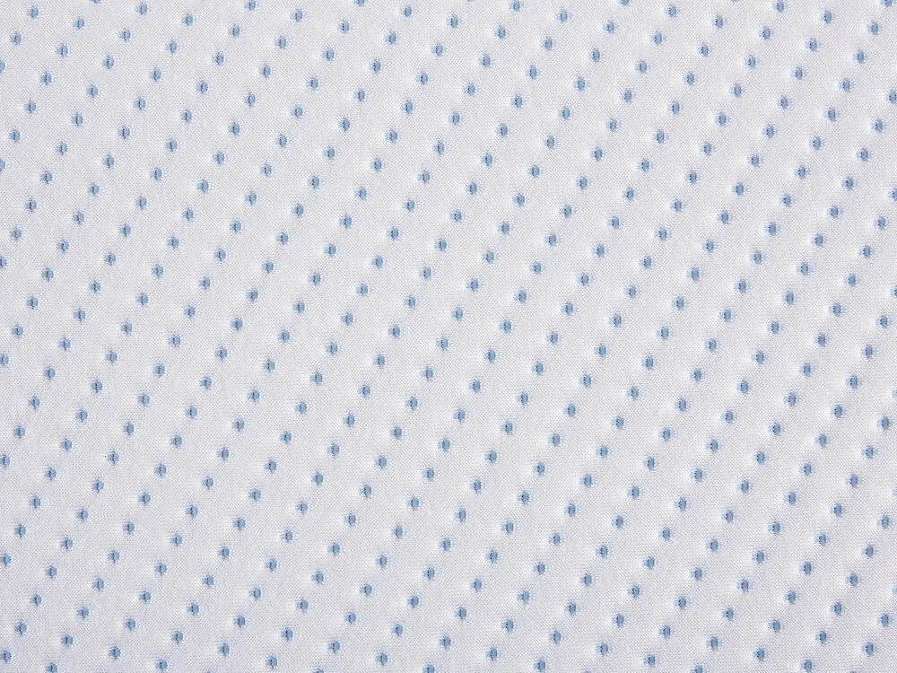 Almofada de espuma de memória branca 50 x 30 cm KANGTO Beliani