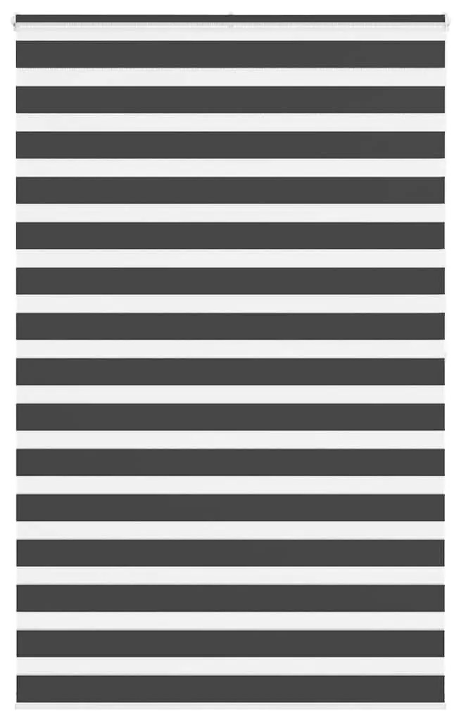 vidaXL Cortina de zebra 150x200 cm largura do tecido 145,9cm poliéster