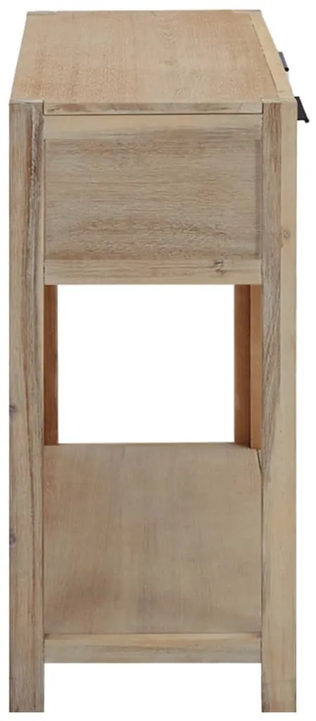 Mesa consola 82x33x73 cm madeira de acácia maciça