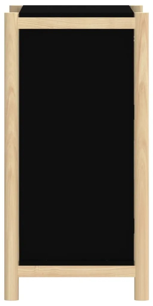 Aparador 62x38x75 cm derivados de madeira preto