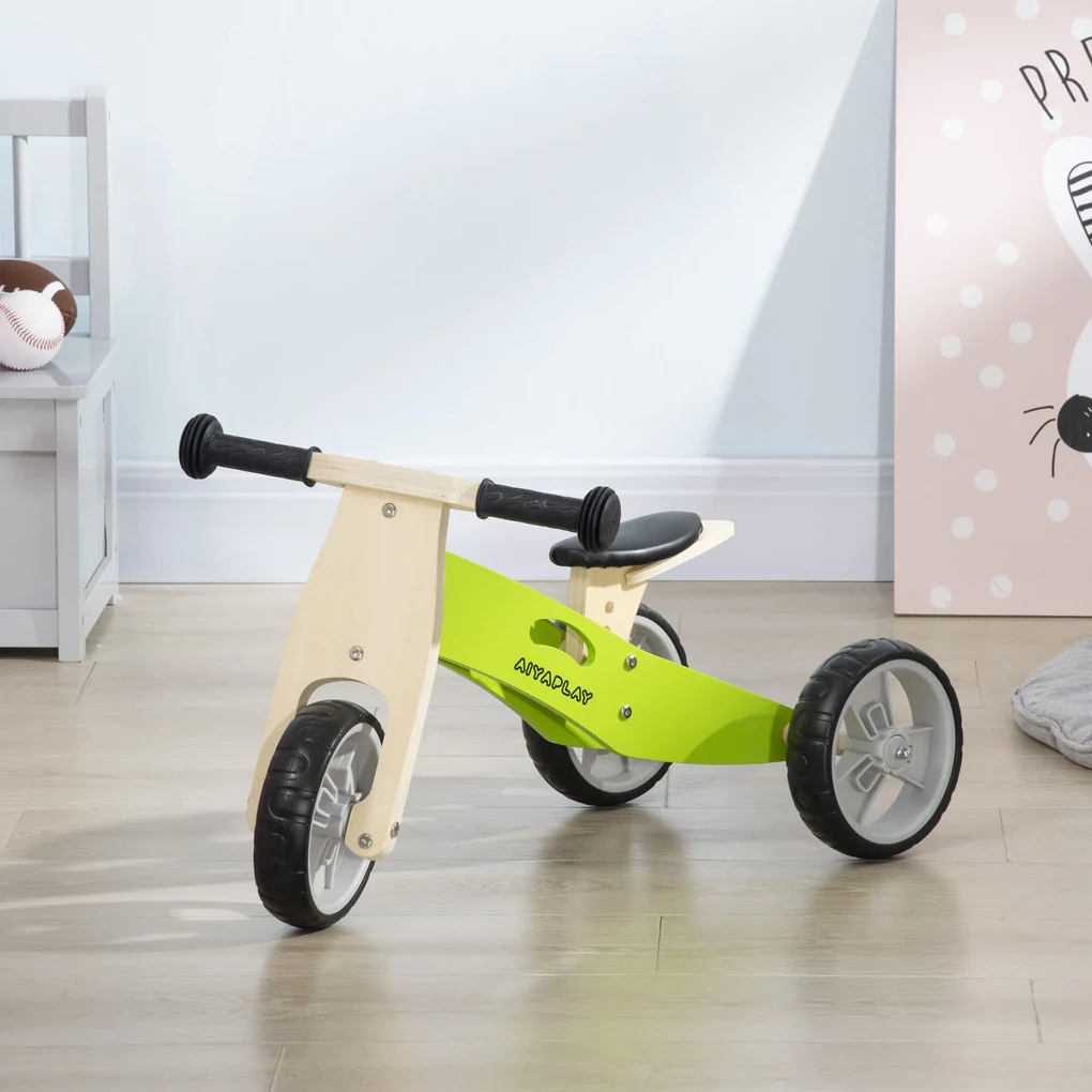 Triciclo infantil de dois assentos, bicicleta com pedal