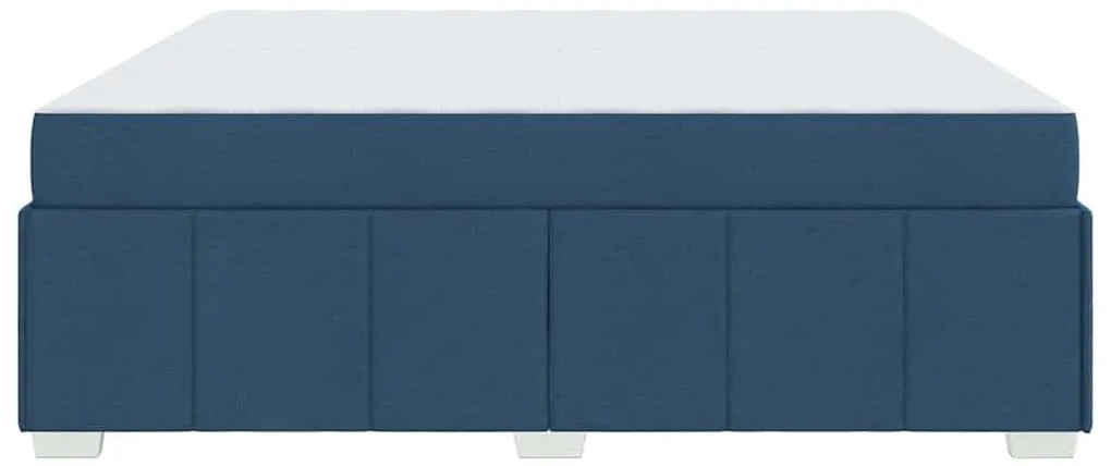 Estrutura da Cama Outros Azul 200 x 200 cm tecido