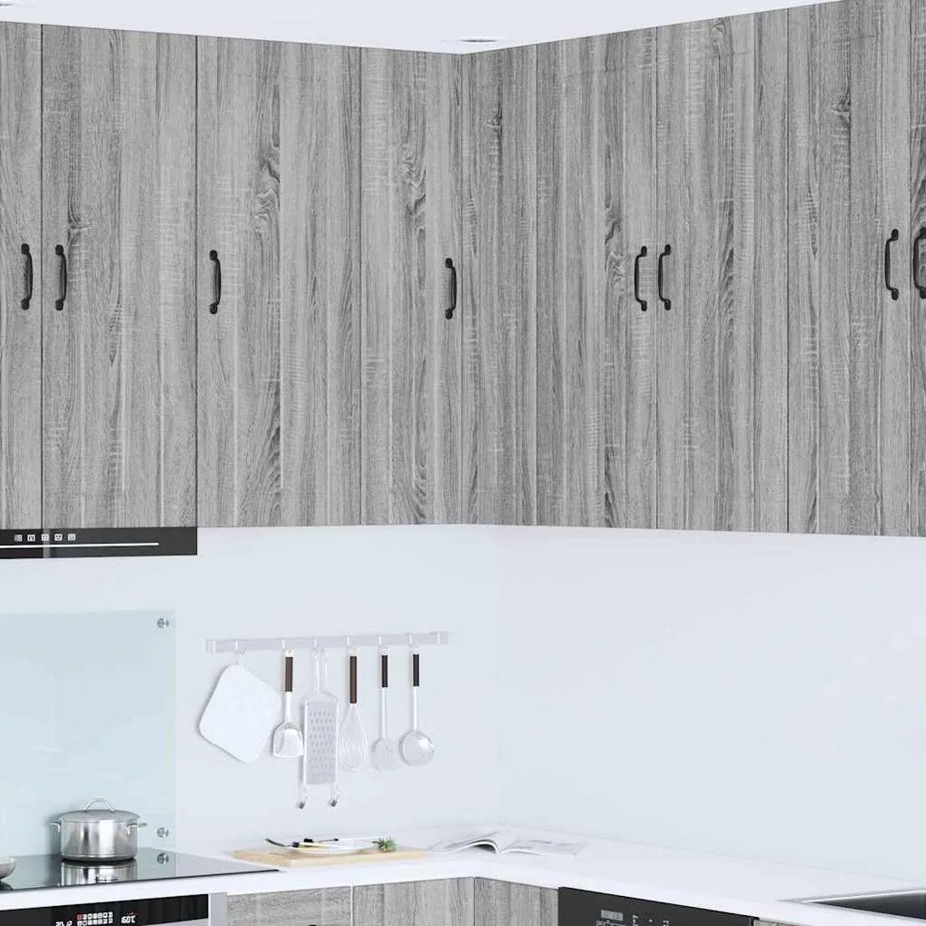 vidaXL Armário de Cozinha Cinza Sonoma 57 x 57 x 100 cm