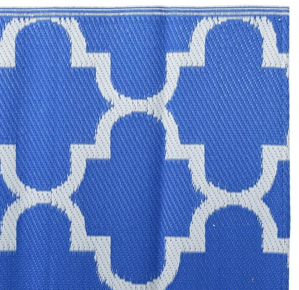 Tapete de exterior 80x150 cm ARAKIL PP azul