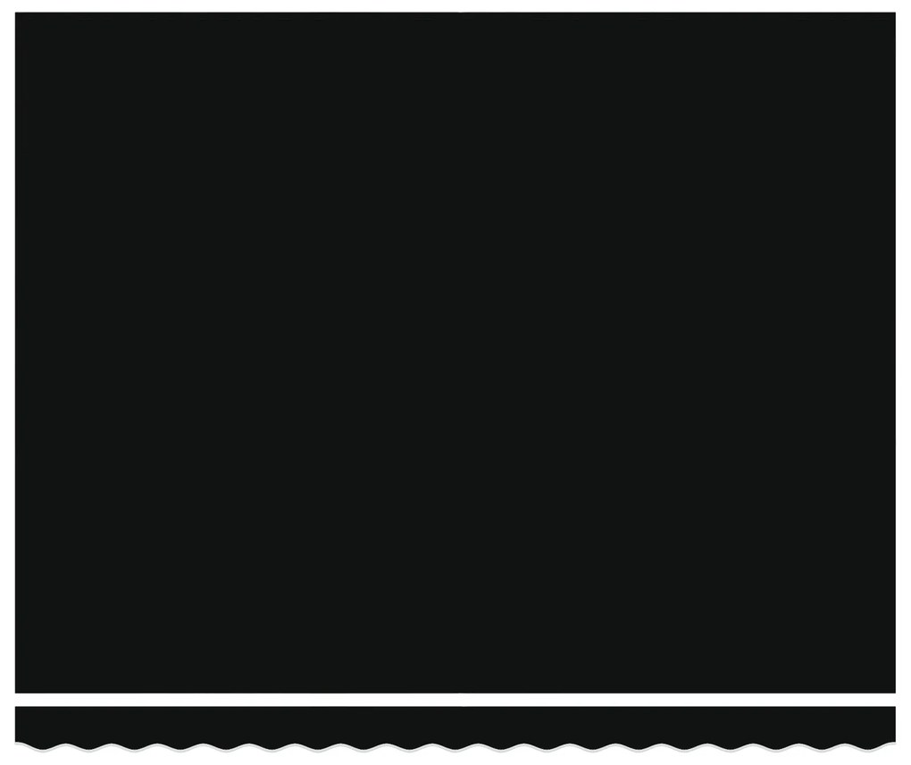 Toldo Retrátil Automático com LED Preto 400x300 cm, vidaXL Tecido Subs