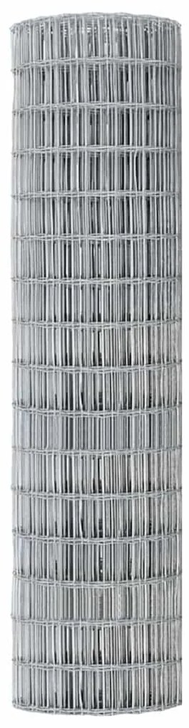 Cerca Euro 1x10 m Aço Galvanizado