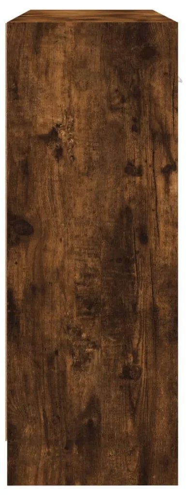 Aparador 91x28x75 cm derivados de madeira carvalho fumado