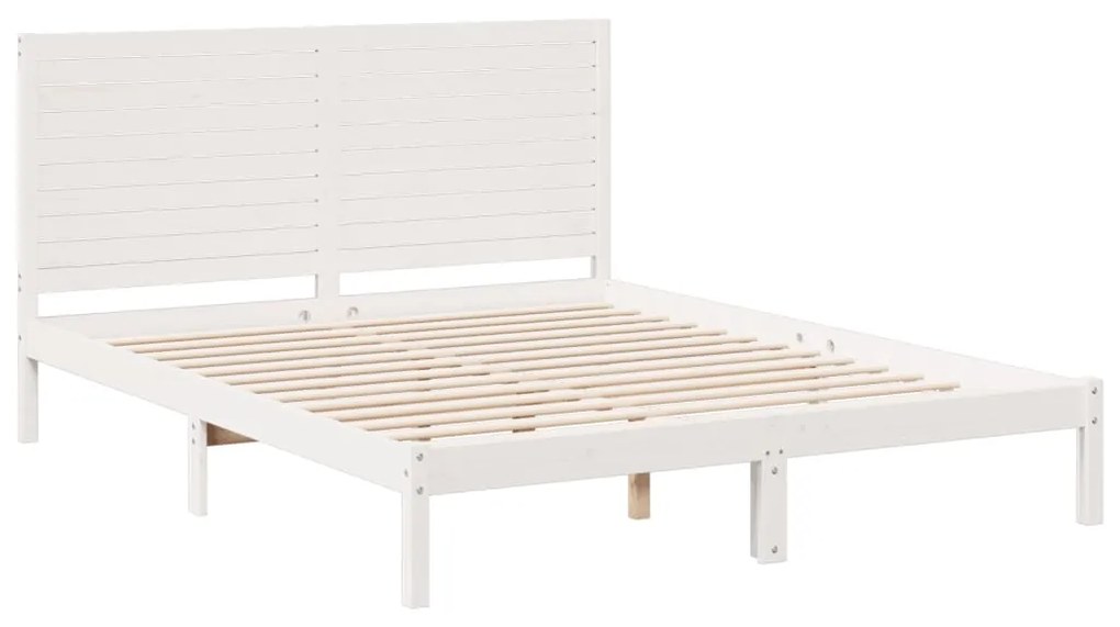 Cama extra longa sem colchão 160x220 cm madeira maciça