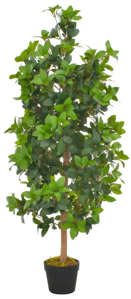 Planta loureiro artificial com vaso 120 cm verde