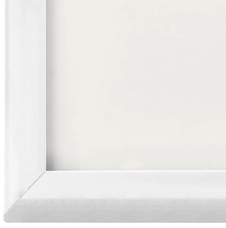 Molduras para parede ou mesa 3 pcs 70x90 cm MDF branco