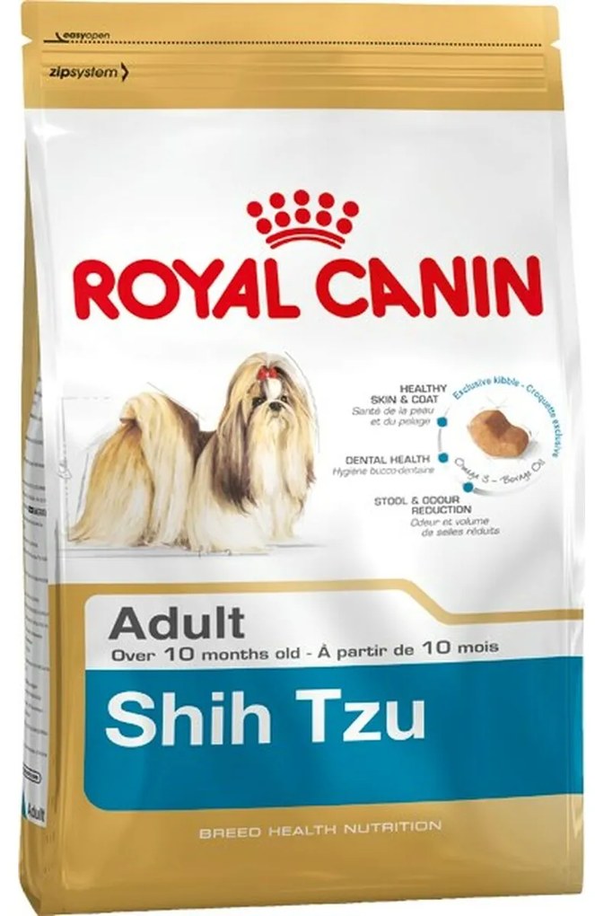 Penso Royal Canin Shih Tzu Adulto Arroz Pássaros 7,5 kg