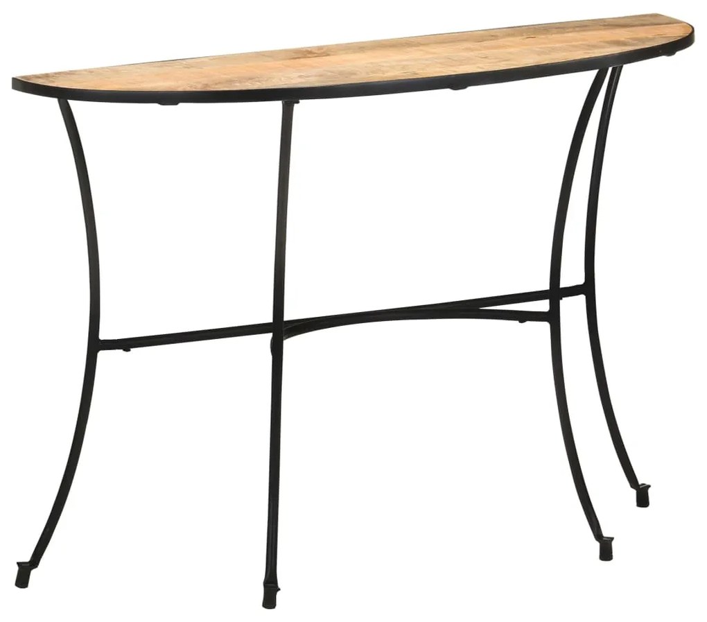 Mesa de apoio 110x40x77 cm madeira de mangueira maciça